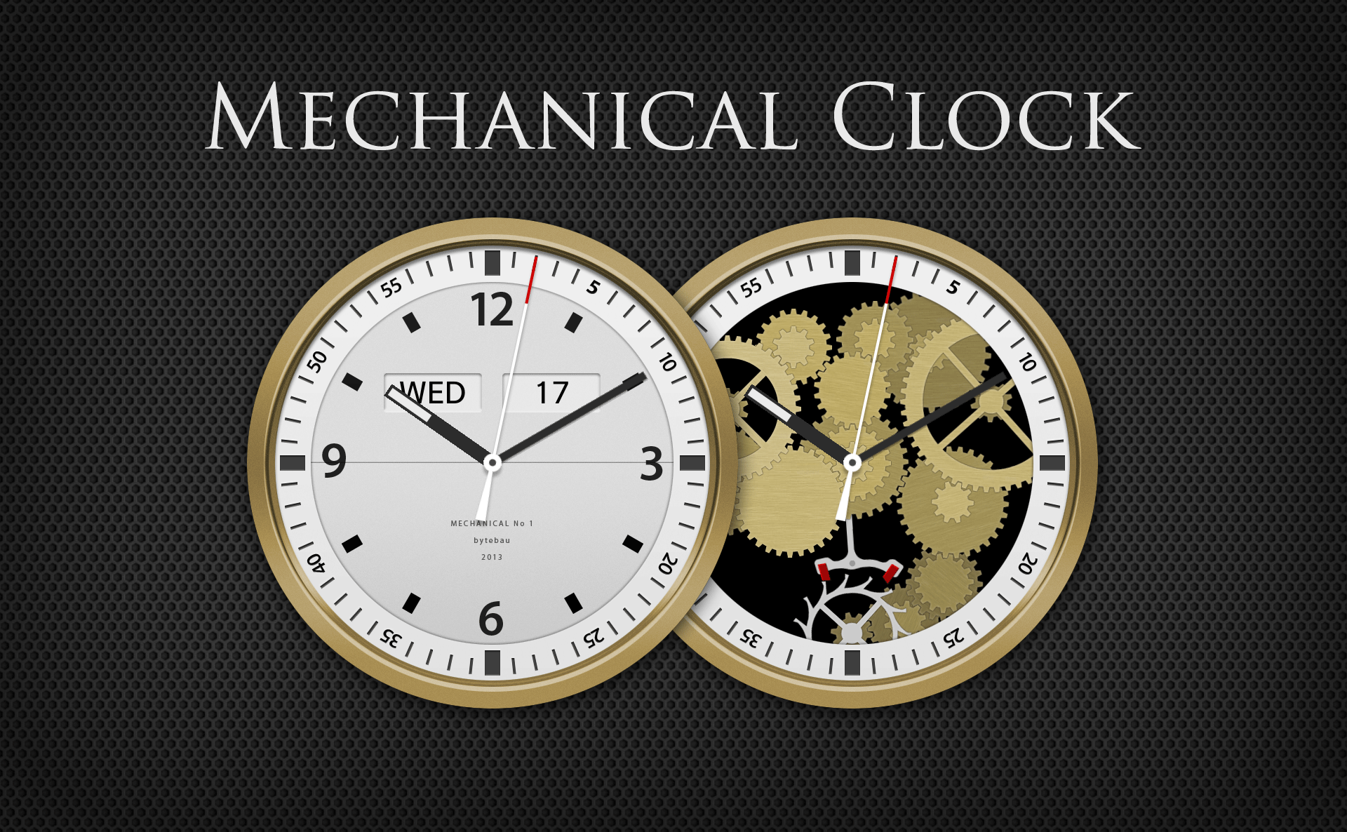 Mechanical Clock ByteBau